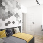 Wzory geometryczne na ścianach | Twoje Piękne Mieszkanie
